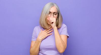 Woman Coughing