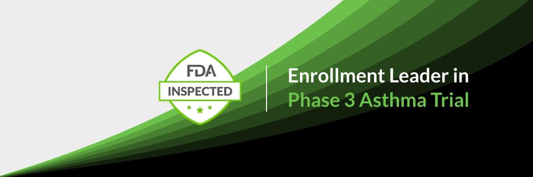 Science 37 Completes Second FDA Inspection as Enrollment Leader in Phase 3 Asthma Trial